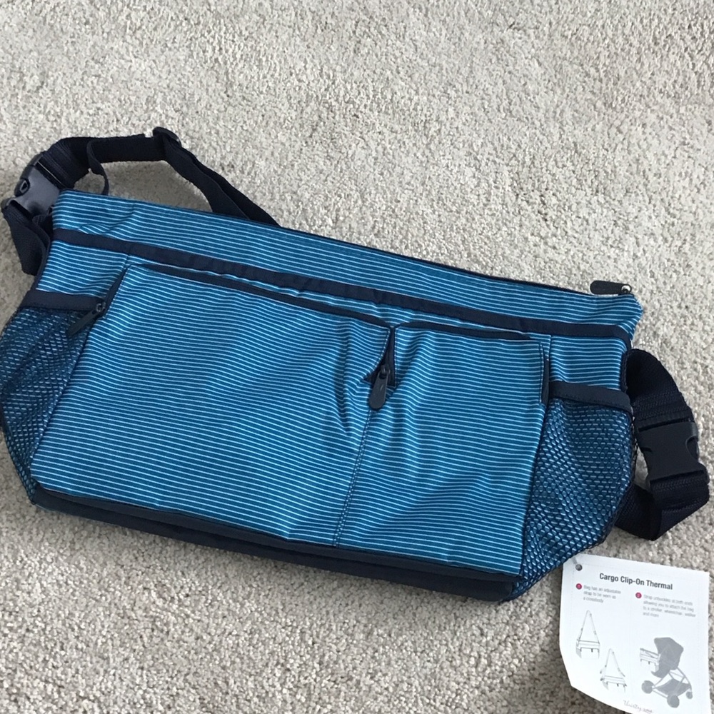 Thirty-One Blue Striped Baby Bag